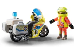 Notarzt-Motorrad mit Blinklicht-PLAYMOBIL Hot