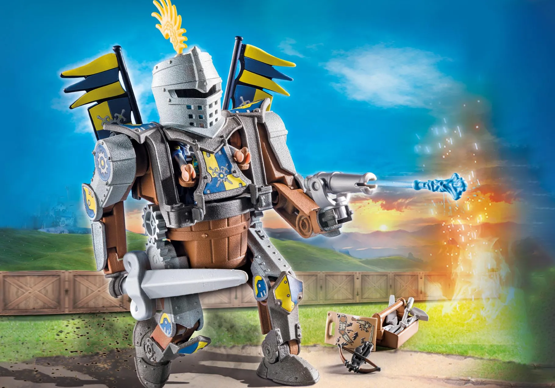 Novelmore - Kampfroboter-PLAYMOBIL Store