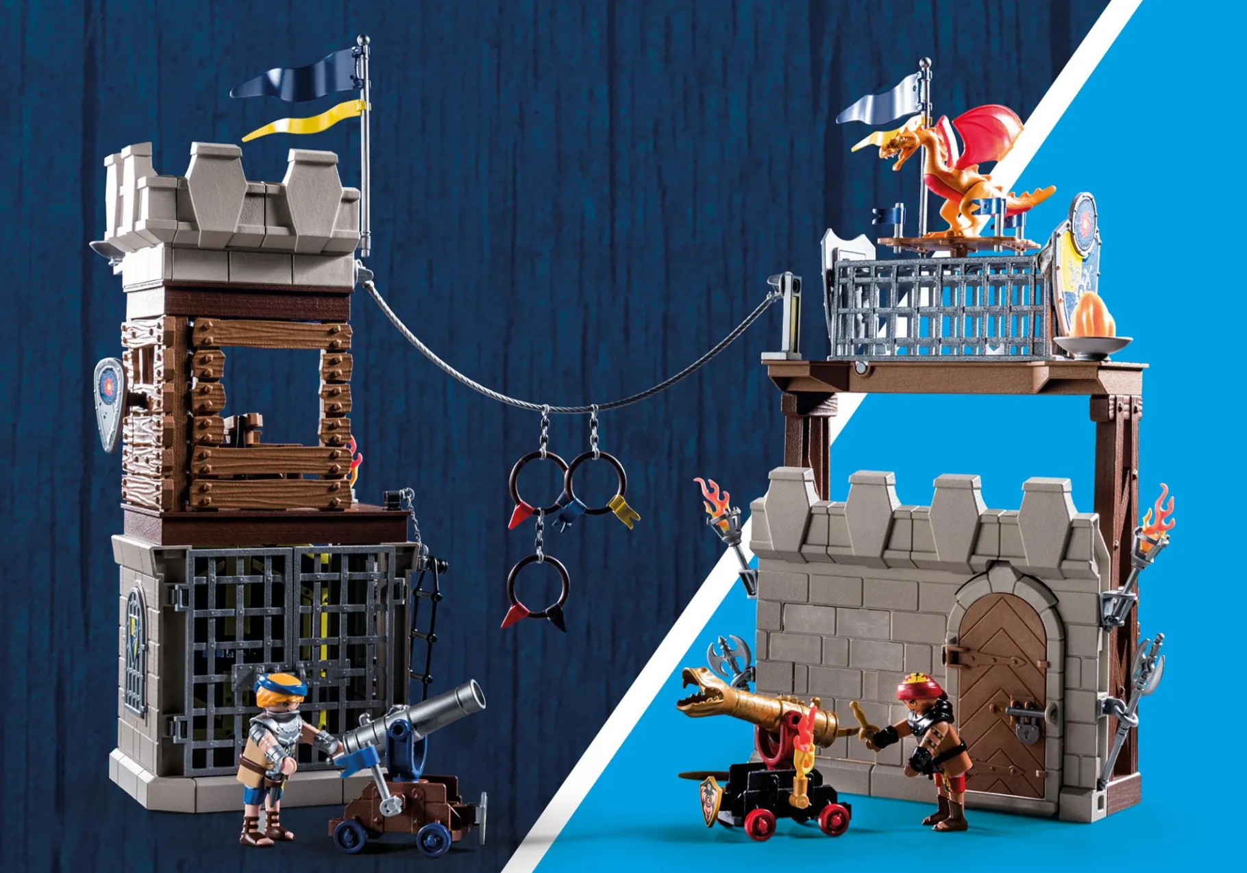 Novelmore vs. Burnham Raiders - Turnierarena-PLAYMOBIL Sale