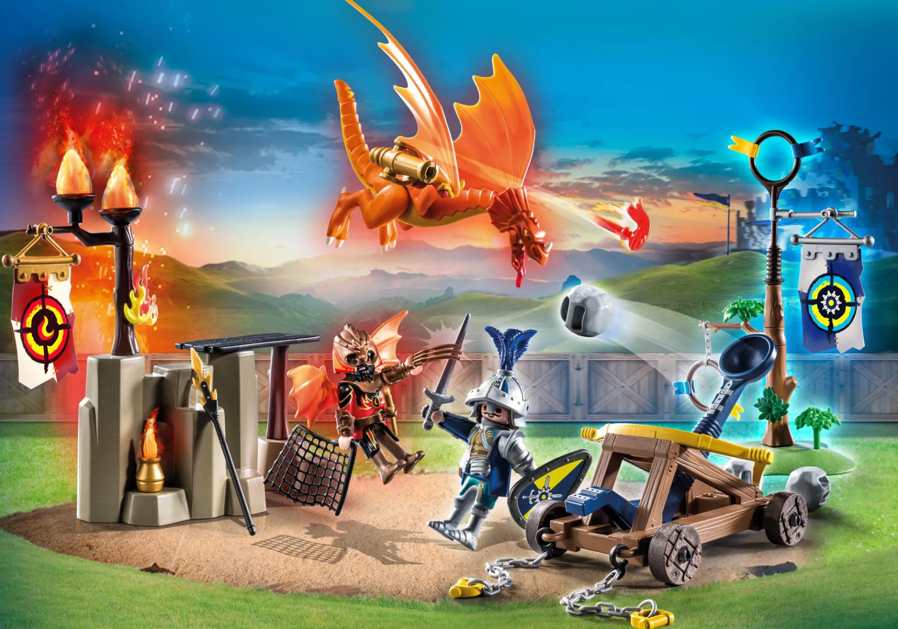 Novelmore vs. Burnham Raiders - Turnierplatz-PLAYMOBIL Online