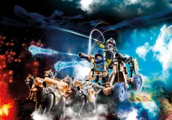 Novelmore Wolfsgespann und Wasserkanone-PLAYMOBIL Shop