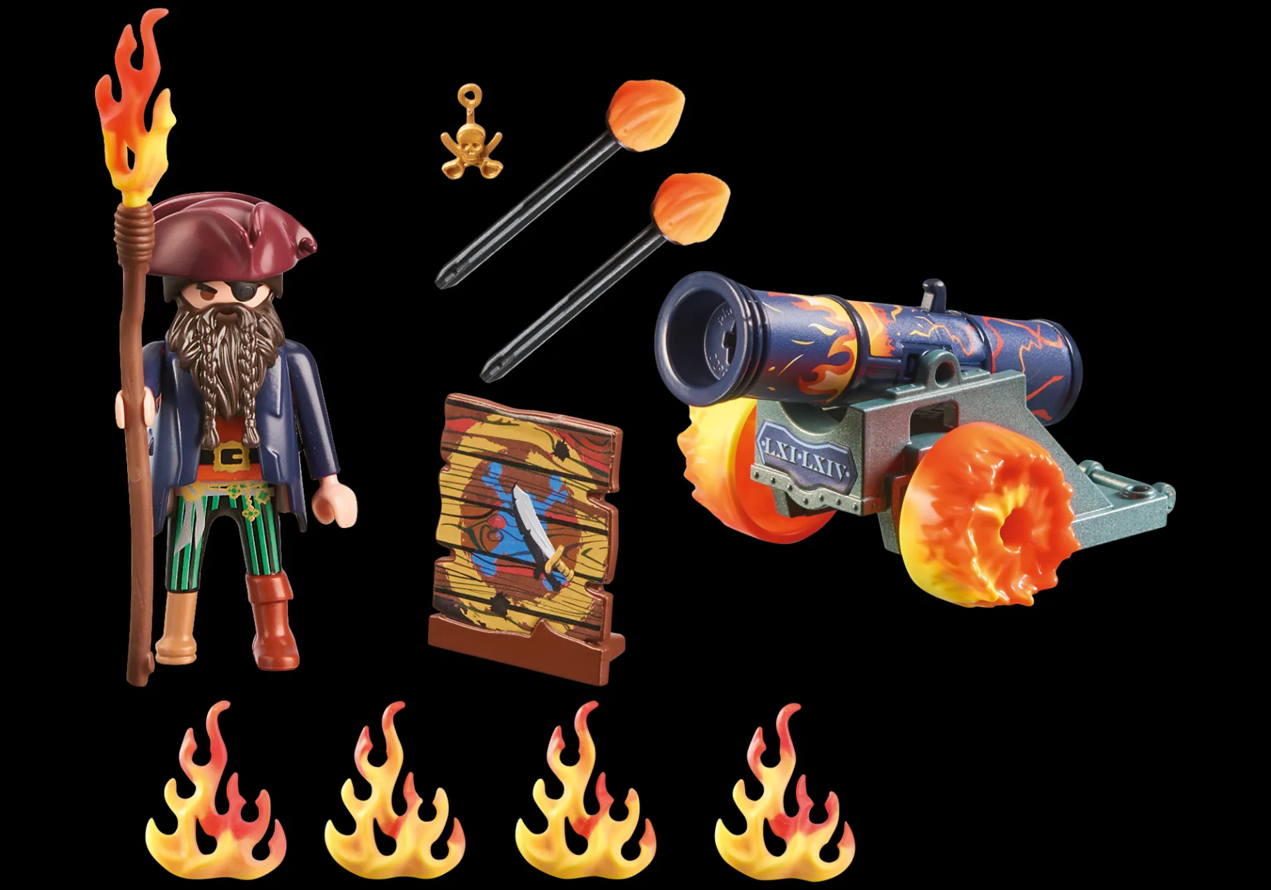 Pirat mit Kanone-PLAYMOBIL Shop