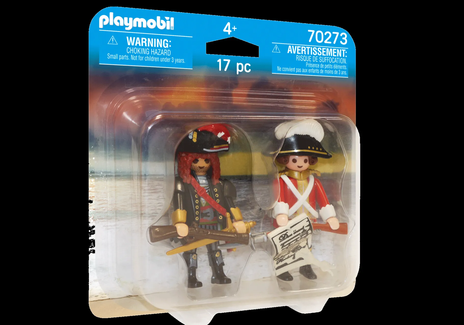 Piratenkapitän und Rotrock-PLAYMOBIL Cheap