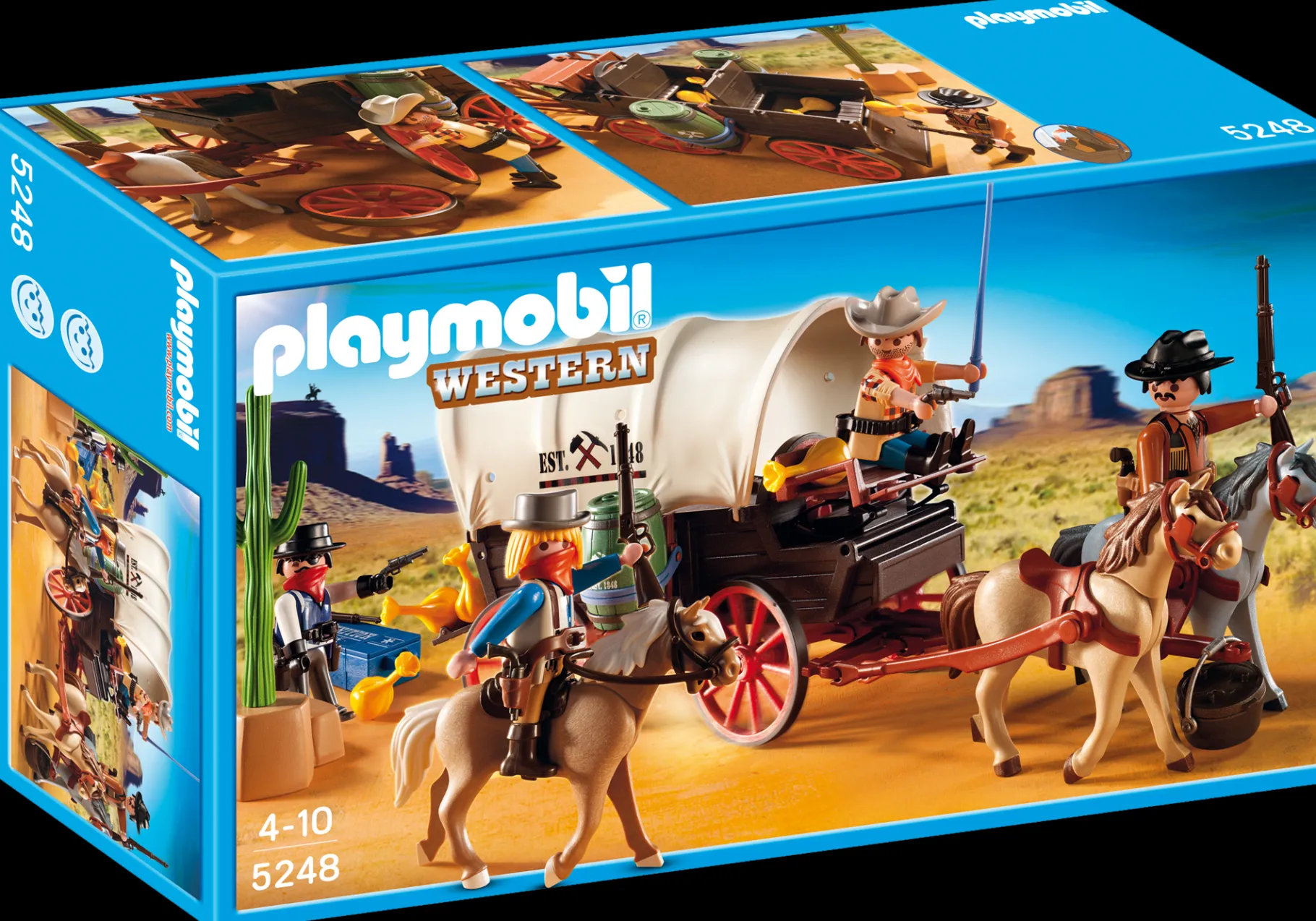 Planwagen mit überfall-PLAYMOBIL Store