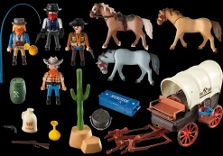 Planwagen mit überfall-PLAYMOBIL Store