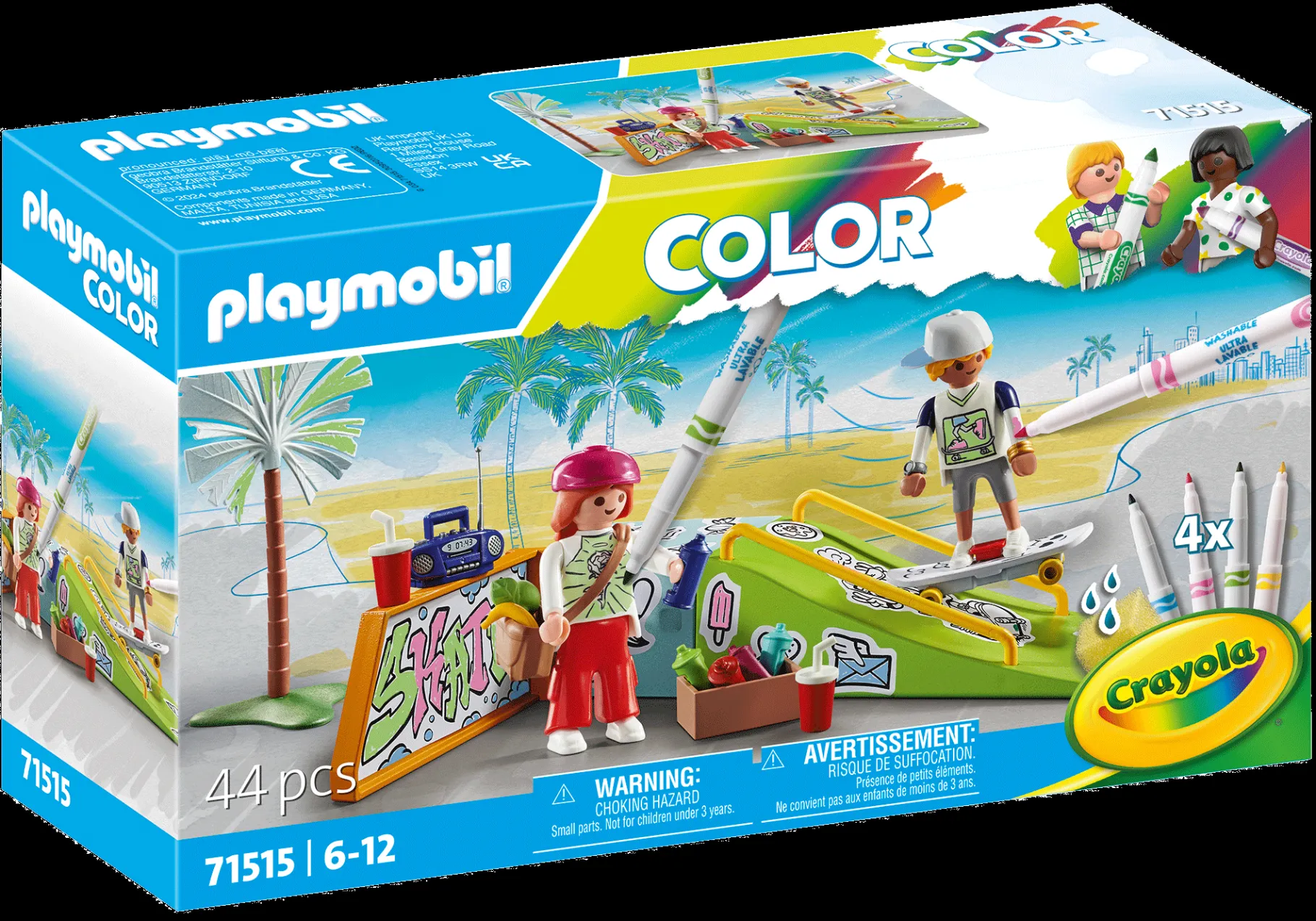Color Skatepark-PLAYMOBIL Flash Sale