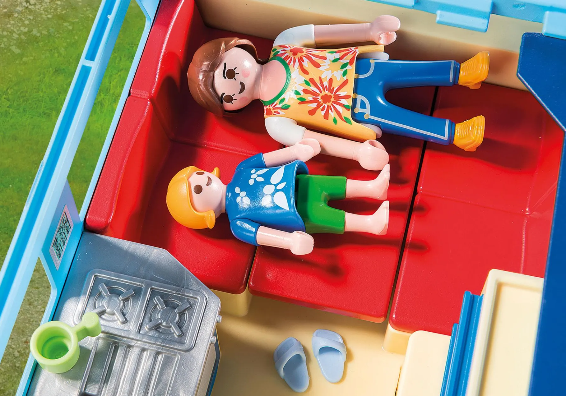 -FunPark Pick-Up mit Wohnwagen-PLAYMOBIL Outlet