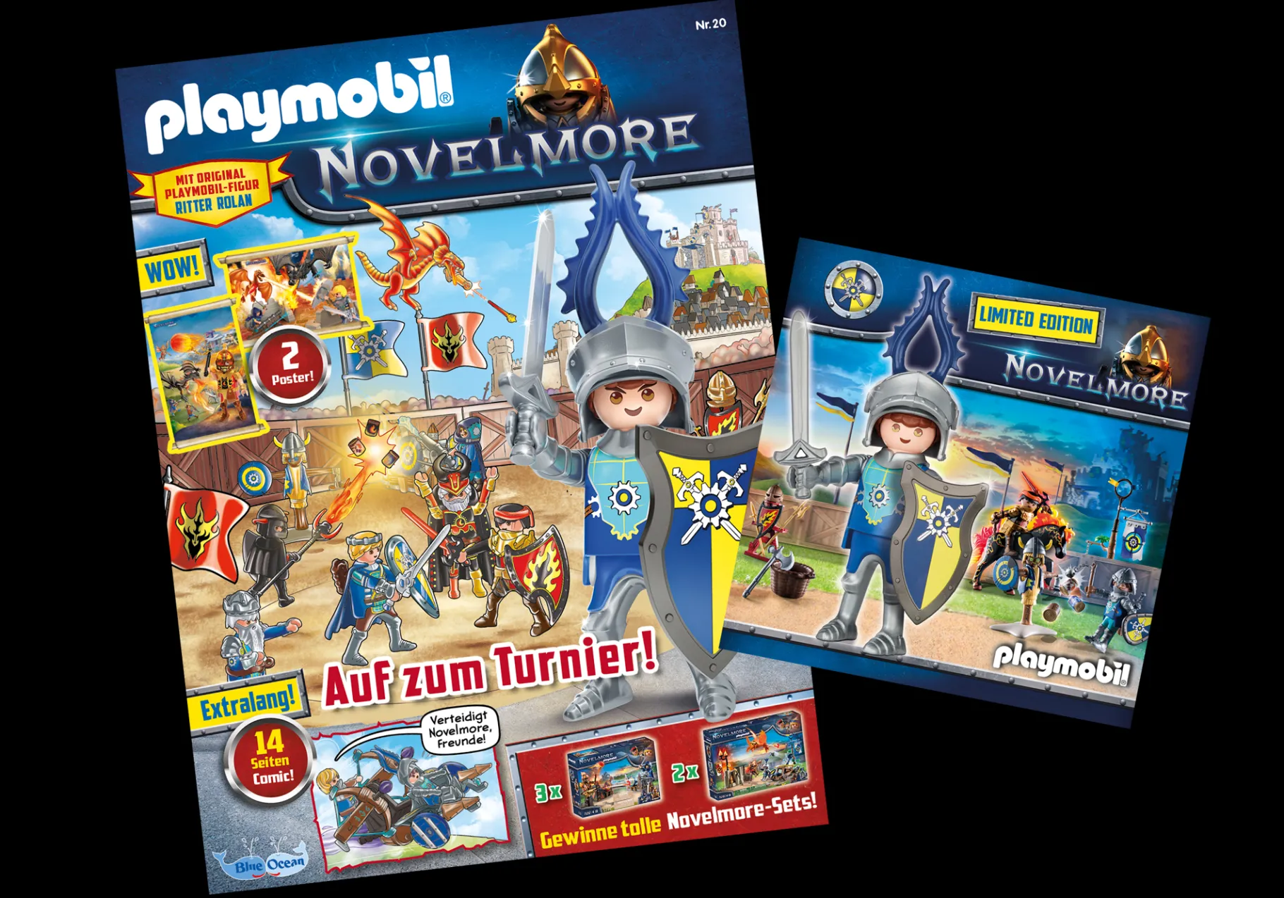 -Magazin NOVELMORE (Magazin 20/23 Ritter)-PLAYMOBIL Outlet