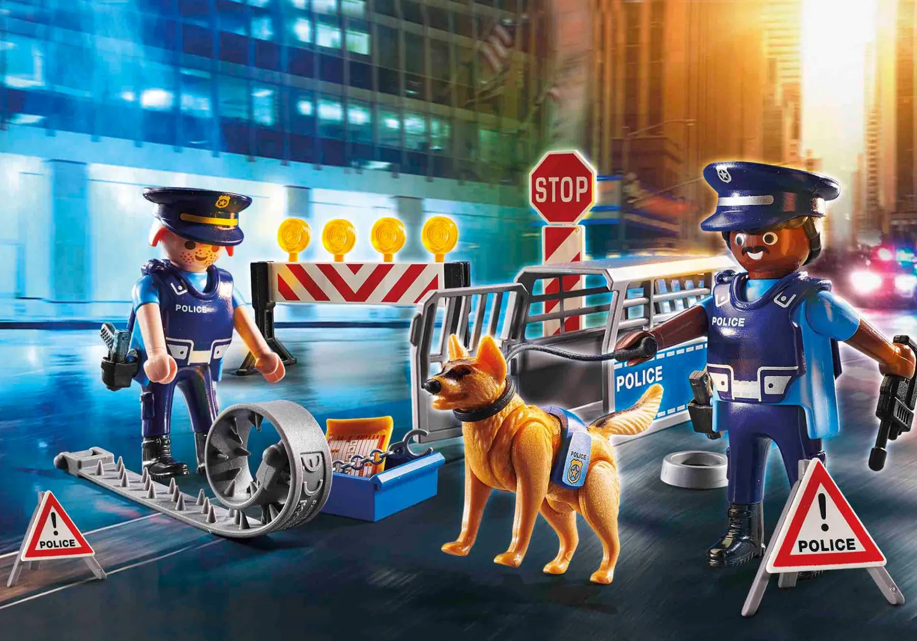 Polizei-Straßensperre-PLAYMOBIL Shop