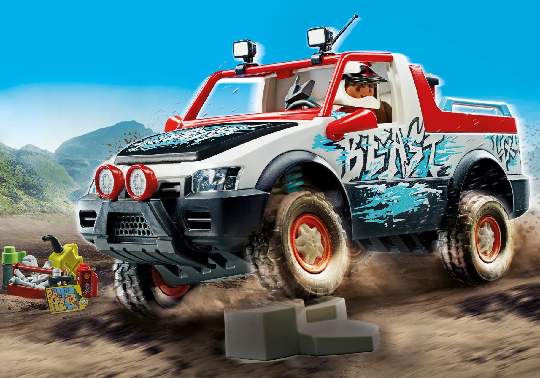 Rally-Car-PLAYMOBIL Hot