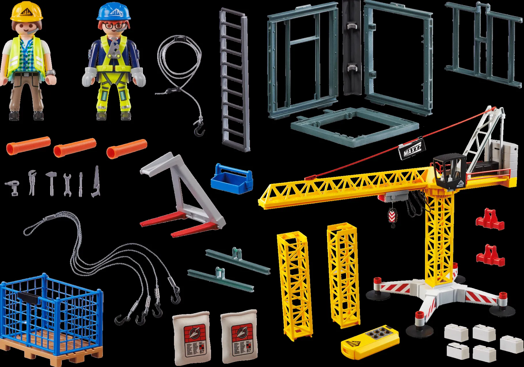 RC-Baukran mit Bauteil-PLAYMOBIL Flash Sale