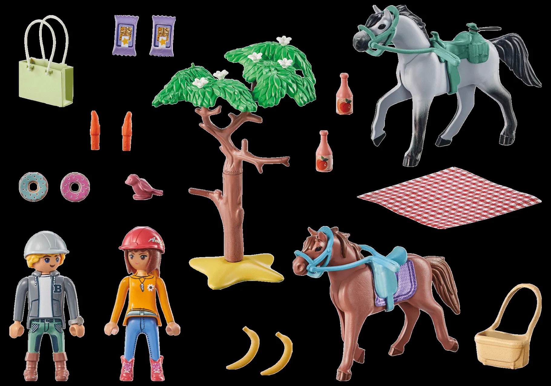 Reitausflug an den Strand mit Amelia und Ben-PLAYMOBIL Cheap