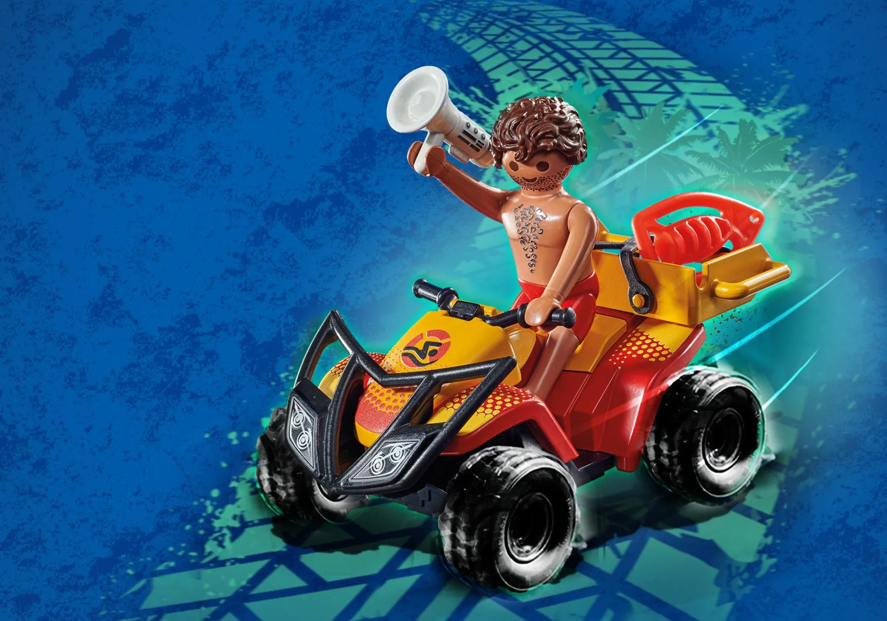 Rettungsschwimmer-Quad-PLAYMOBIL Discount