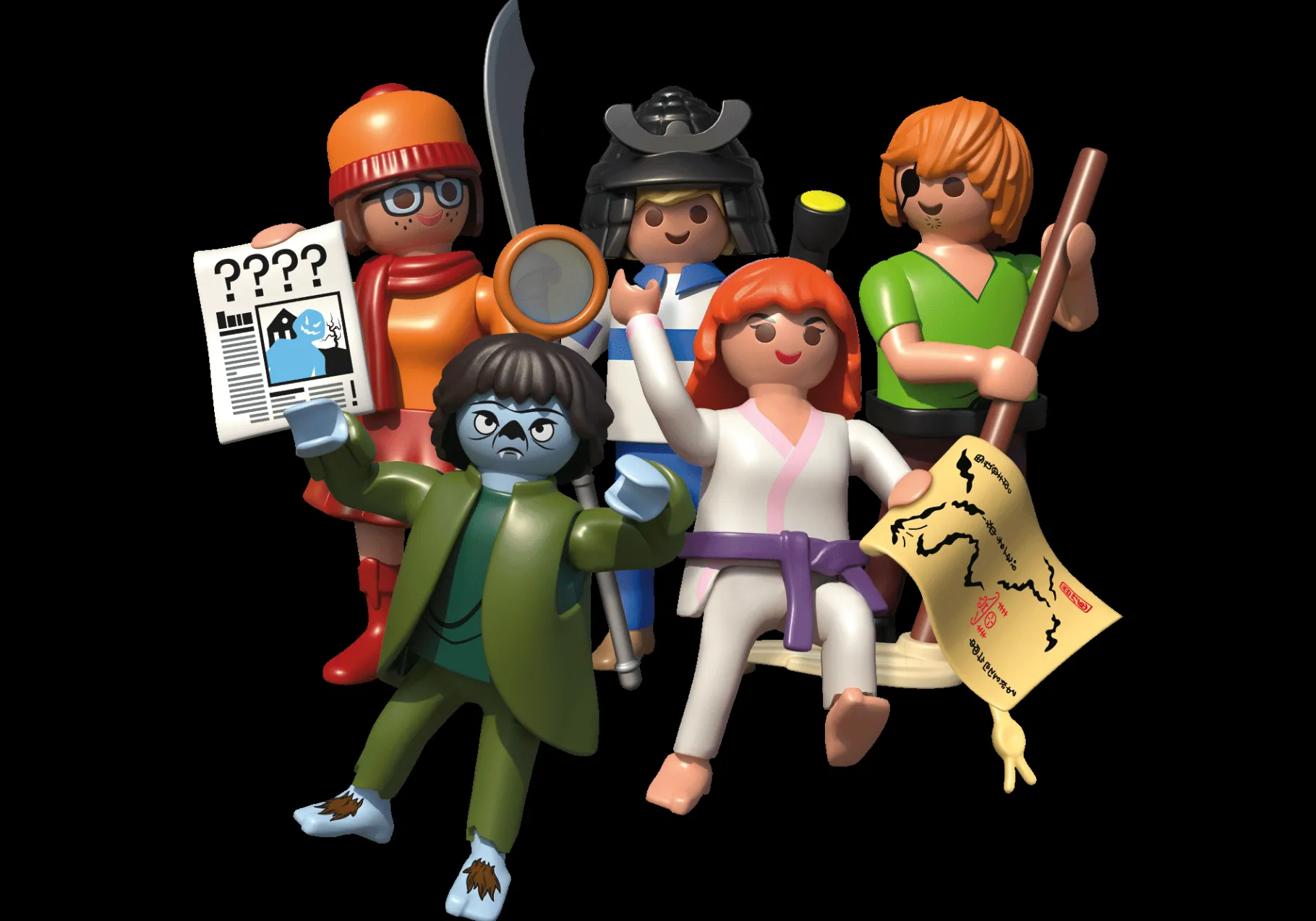 SCOOBY-DOO! Mystery Figures (Series 2)-PLAYMOBIL Discount