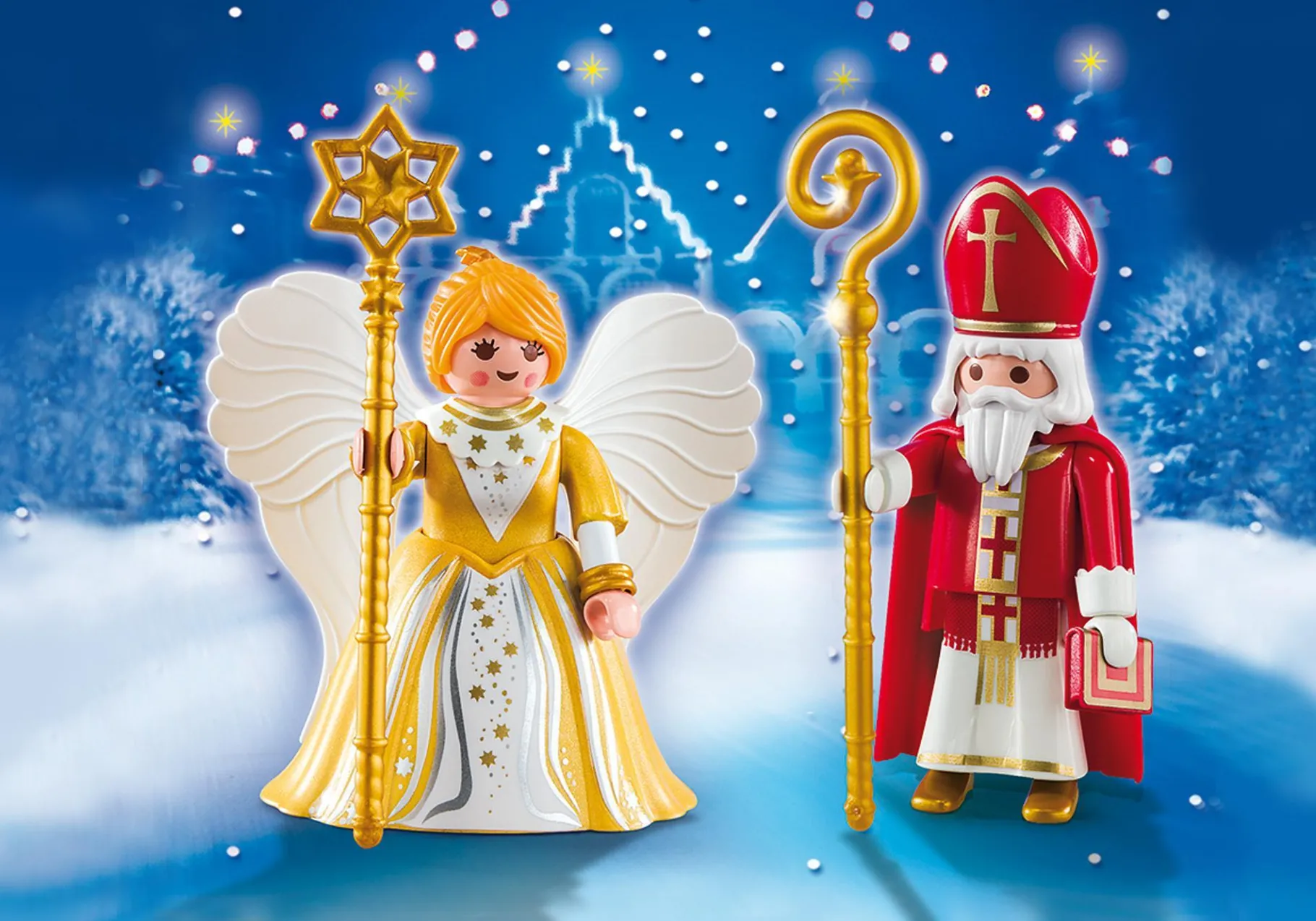 St. Nikolaus und Weihnachtsengel-PLAYMOBIL Fashion