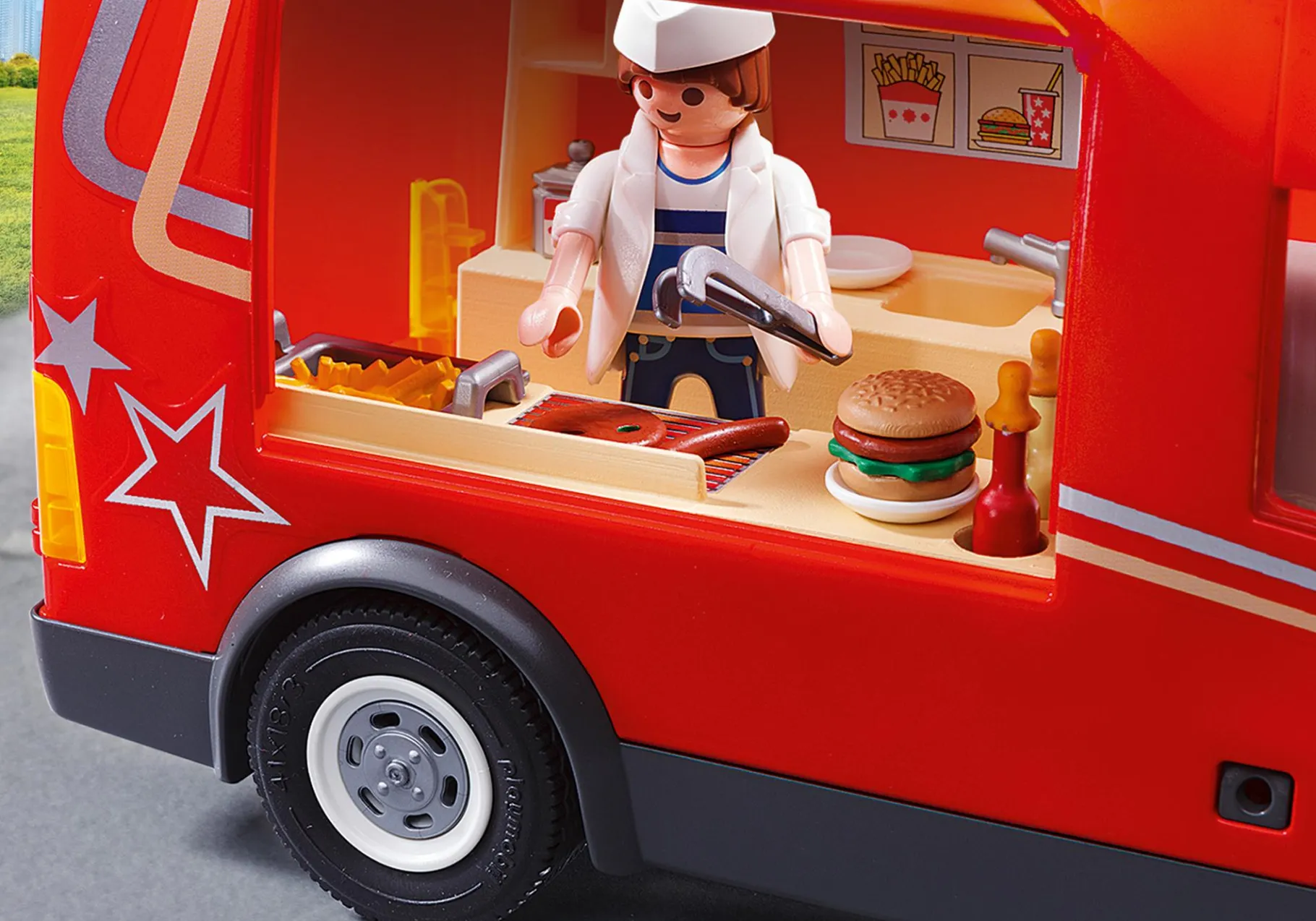 Stadt Food Truck-PLAYMOBIL New