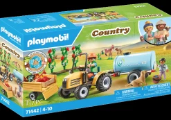 Traktor mit Anhänger und Wassertank-PLAYMOBIL Online