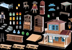 Westernladen m. Wohnung-PLAYMOBIL New
