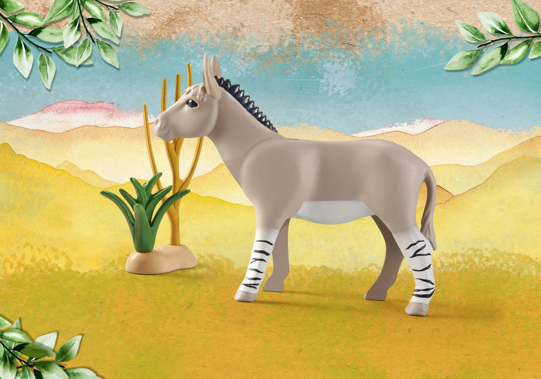 WILTOPIA - Afrikanischer Esel-PLAYMOBIL Cheap