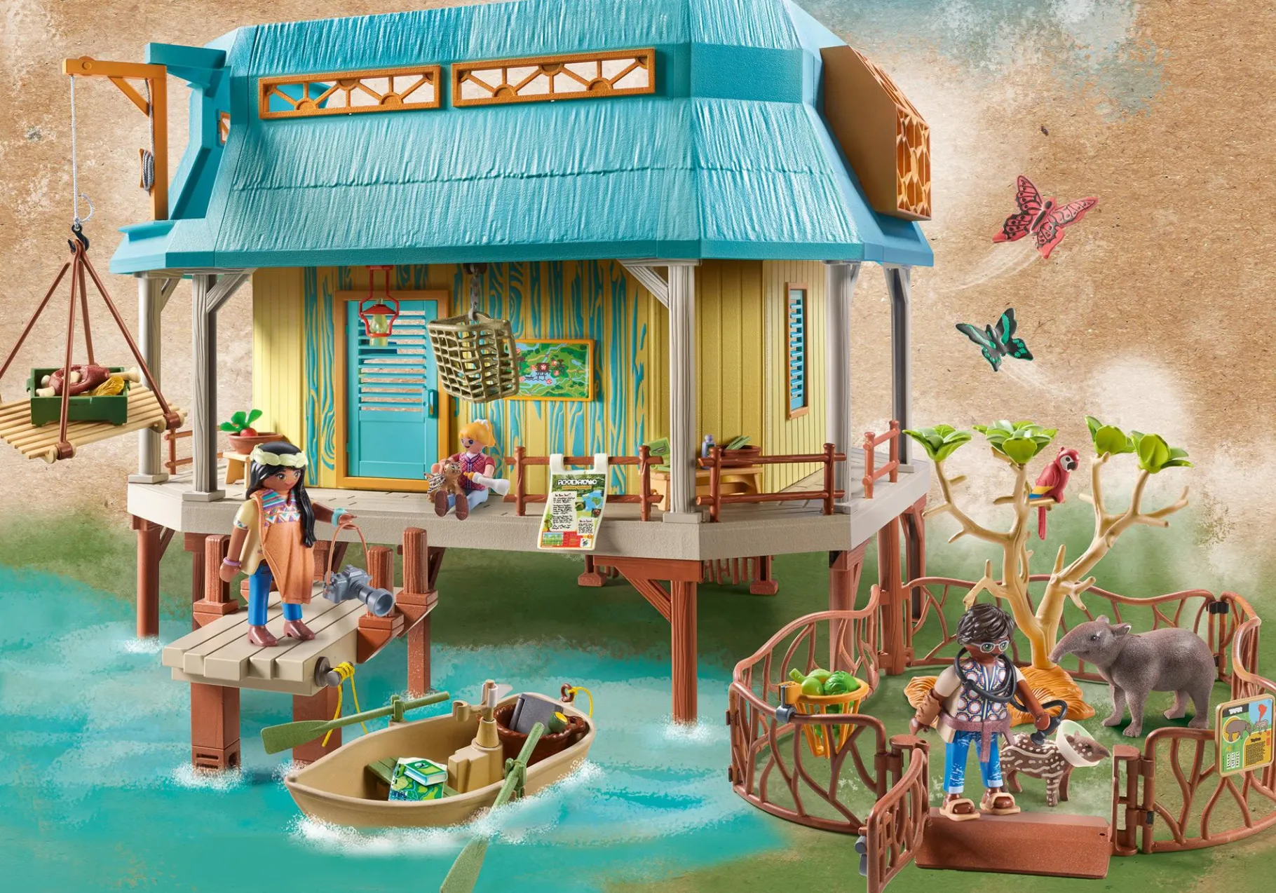 Wiltopia - Tierpflegestation-PLAYMOBIL Cheap
