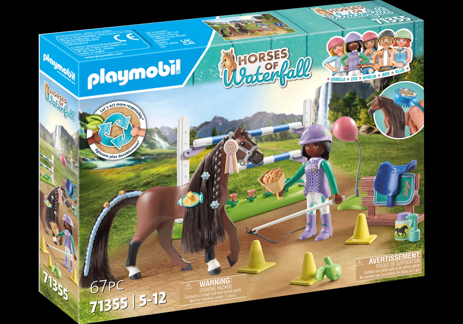 Zoe & Blaze mit Turnierparcours-PLAYMOBIL Online