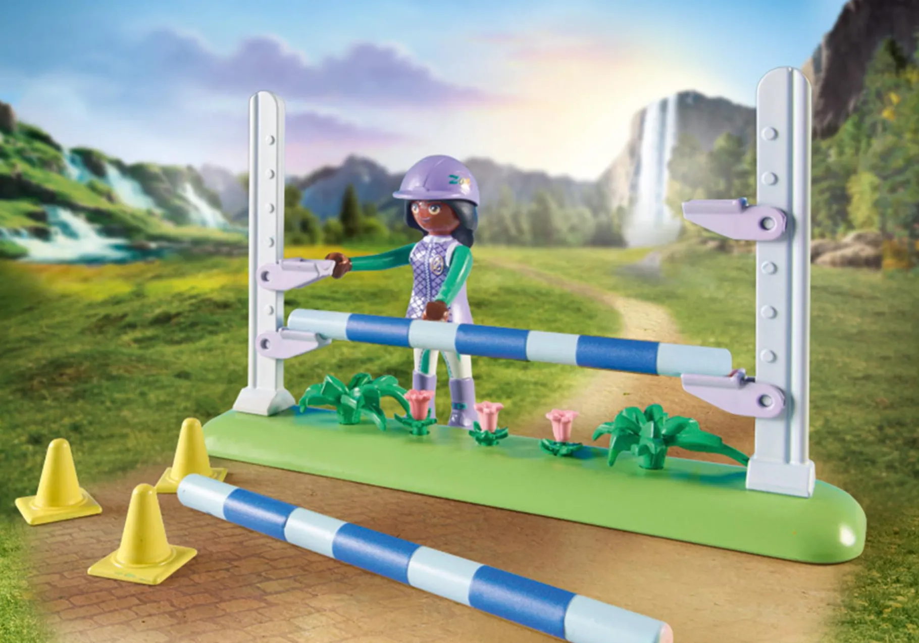 Zoe & Blaze mit Turnierparcours-PLAYMOBIL Online