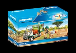 Zoo-Tierarzt mit Fahrzeug-PLAYMOBIL New