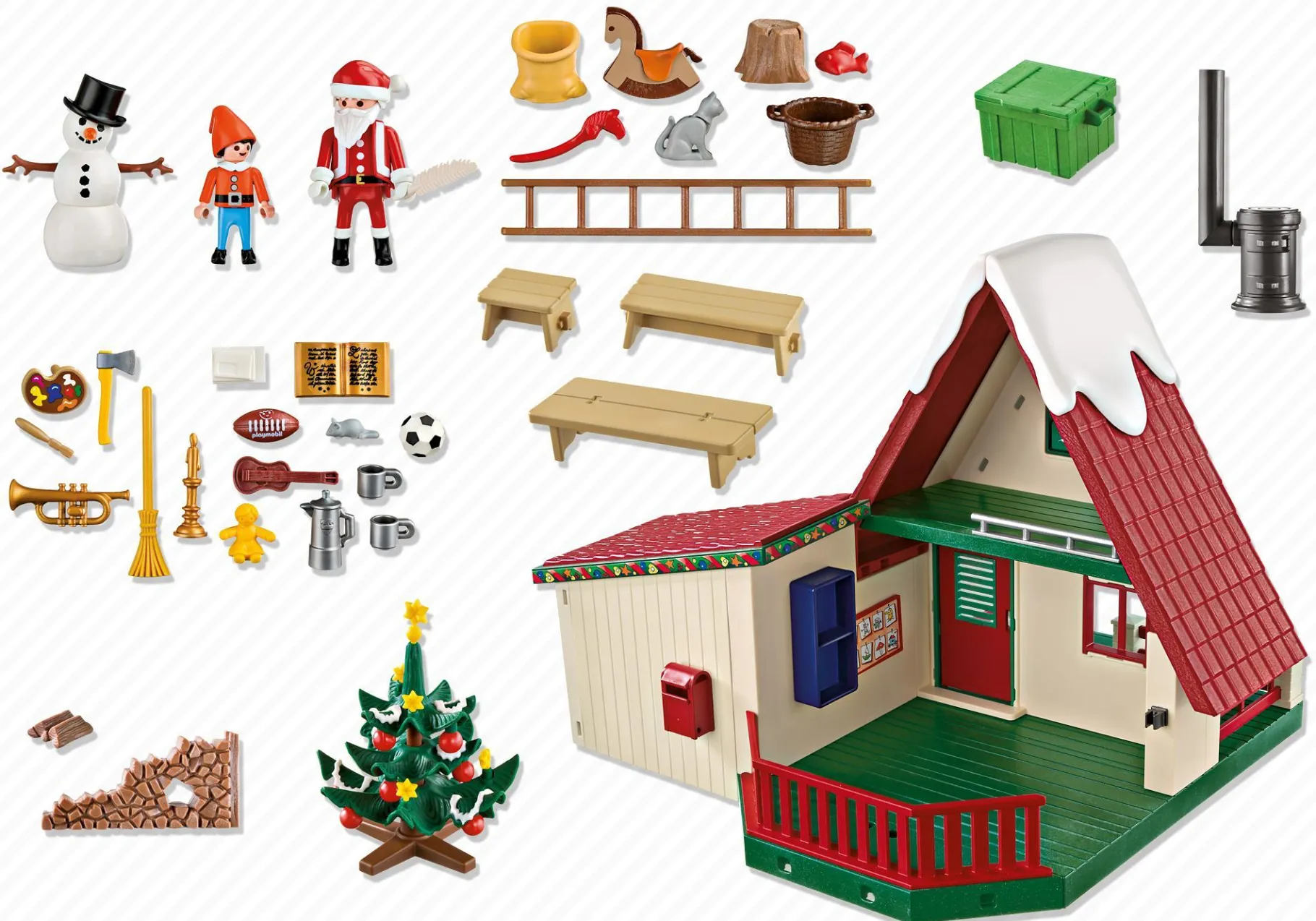 Zuhause beim Weihnachtsmann-PLAYMOBIL Cheap